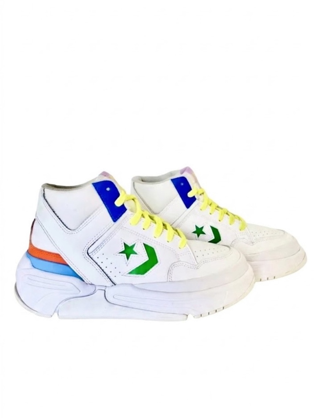 Converse Weapon CX Mid Vegas Lights Basketball Sneakers White Multicolor 9 EU 40